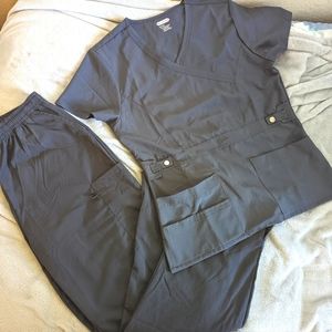 Gray Scrub Set
